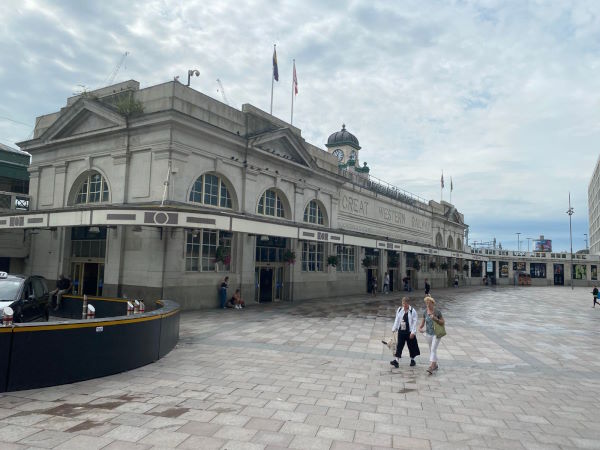 Cardiff Central station